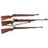 Image 1 : Three Winchester Bolt Action Rifles -A) Winchester Model 52 Bolt Action Target Rifle