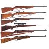 Image 1 : Six Rifles -A) Remington Model 591M Bolt Action Rifle