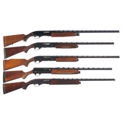Five Repeating Shotguns -A) Winchester Model 1200 Slide Action Shotgun