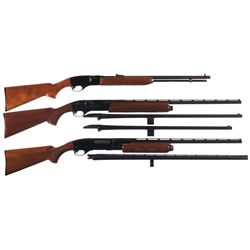 Two Shotguns and One Rifle -A) Remington Model 552 Speedmaster Semi-Automatic Rifle