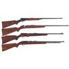 Image 1 : Four Winchester 22 Rifles -A) Winchester Model 63 Semi-Automatic Rifle