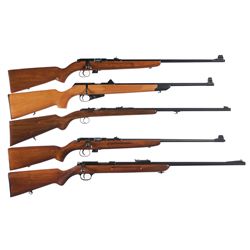 Five Bolt Action Rifles -A) Romanian Model 1969 Bolt Action Rifle