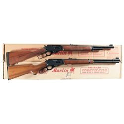 Two Boxed Marlin Lever Action Carbines -A) Marlin Model 1895G Lever Action Carbine