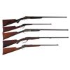 Image 1 : Five Single Shot Rifles -A) Westley Richards & Co. Single Shot Rook Rifle