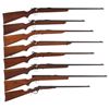 Image 1 : Eight Rifles -A) Winchester Model 67A Single Shot Rifle