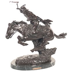 Frederic Remington's Cheyenne Bronze Statue