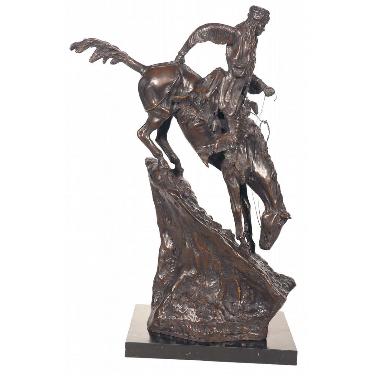 Frederic Remington's Mountain Man Bronze Statue