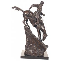 Frederic Remington's Mountain Man Bronze Statue