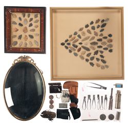 Arrowheads, Mirror and Miscellaneous Items