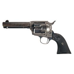 Colt Single Action Army Frontier Six Shooter Revolver with Factory Letter