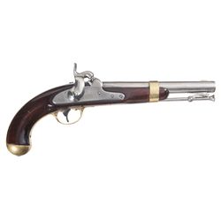 U.S. H. Aston Model 1842 Percussion Pistol