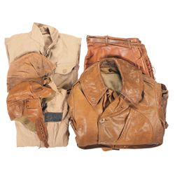 Grouping of WWI/1920s Flying Gear