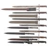 Image 1 : Seven U.S. Bayonets