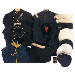 Grouping of U.S. Uniforms