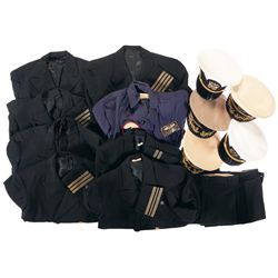 Grouping of U.S. Navy Uniforms