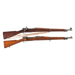 Two U.S. Bolt Action Rifles -A) Remington Model 03-A3 Bolt Action Rifle