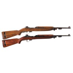 Two U.S. M1 Semi-Automatic Carbines -A) Rock-Ola M1 Semi-Automatic Carbine
