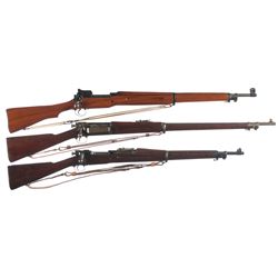 Three U.S. Bolt Action Rifles -A) U.S. Eddystone Model 1917 Bolt Action Rifle