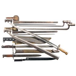 7 Bayonets and 1 Machete