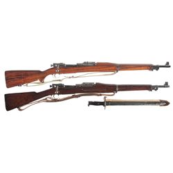 Two U.S. Bolt Action Rifles -A) Rock Island Arsenal Model 1903 Bolt Action Rifle