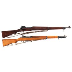 Two U.S. Rifles -A) Remington Model 1917 Bolt Action Rifle