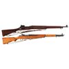 Image 1 : Two U.S. Rifles -A) Remington Model 1917 Bolt Action Rifle