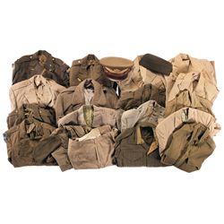 Grouping of U.S. Uniforms