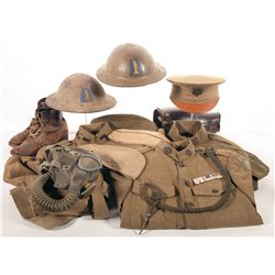 Grouping of U.S. Field Gear, Mostly WWI