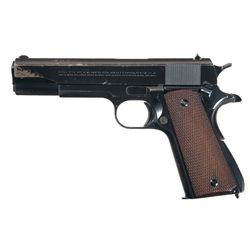 Pre-War Colt Government Model Semi-Automatic Pistol