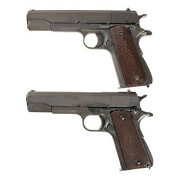 Two 45 ACP Pistols -A) Essex Arms Government Model Semi-Automatic Pistol