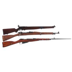 Three Bolt Action Military Rifles -A) U.S. Mossberg Model 42 MB Bolt Action Training Rifle with Brit