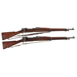 Two U.S. Bolt Action Rifles -A) Rock Island Arsenal Model 1903 Bolt Action Rifle with Sling