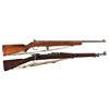 Image 1 : Two Rifles -A) Harrington & Richardson Reising Model 65 Semi-Automatic Rifle with Sling