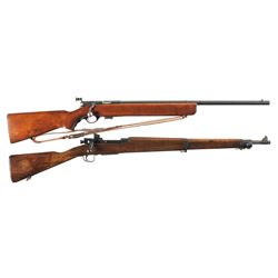 Two U.S. Military Bolt Action Rifles -A) Mossberg Model 44 U.S. Army Bolt Action Rifle with Sling
