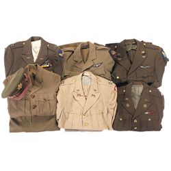 Grouping of U.S. Uniforms