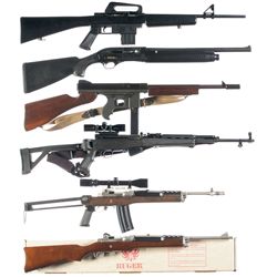 Five Semi-Automatic Rifles and One Shotgun -A) Arms Corporation of the Philippines Model 1600 Semi-A