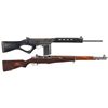 Image 1 : Two Semi-Automatic Rifles -A) Century Arms FAL Sporter Semi-Automatic Rifle