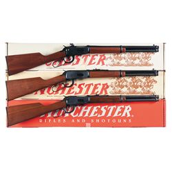 Three Boxed Winchester Model 94 Trapper Lever Action Rifles -A) Winchester Model 94 Trapper Lever Ac