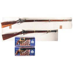 Six Rifles and One Shotgun -A) Henry Lever Action Rifle with Box