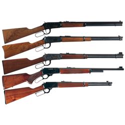 Five Lever Action Long Guns -A) Winchester Model 94 Classic Lever Action Carbine