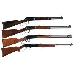 Four Lever Action Long Guns -A) Rossi Amadeo Model 92 Lever Action Carbine