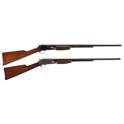 Two Colt Lightning Slide Action Rifles -A) Colt Lightning Small Frame Slide Action Rifle