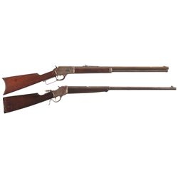 Two Rifles -A) Marlin Model 1889 Lever Action Rifle