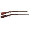 Image 1 : Two Rifles -A) Marlin Model 1889 Lever Action Rifle
