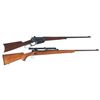 Image 1 : Two Winchester Rifles -A) Winchester Model 1895 Lever Action Rifle