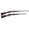 Image 1 : Two Savage Model 1899 Rifles -A) Savage Model 1895-B Lever Action Rifle