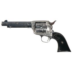 First Generation Colt Single Action Army Revolver with Factory Letter
