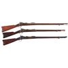 Image 1 : Three U.S. Trapdoor Rifles -A) U.S. Springfield Model 1879 Trapdoor Rifle