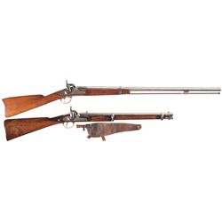 Two Percussion Arms -A) Providence Tool Model 1861 Musket