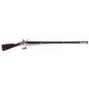 Image 1 : U.S. Springfield Armory Type III Model 1816, 1840 Dated Reconversion Flintlock Musket with Bayonet
